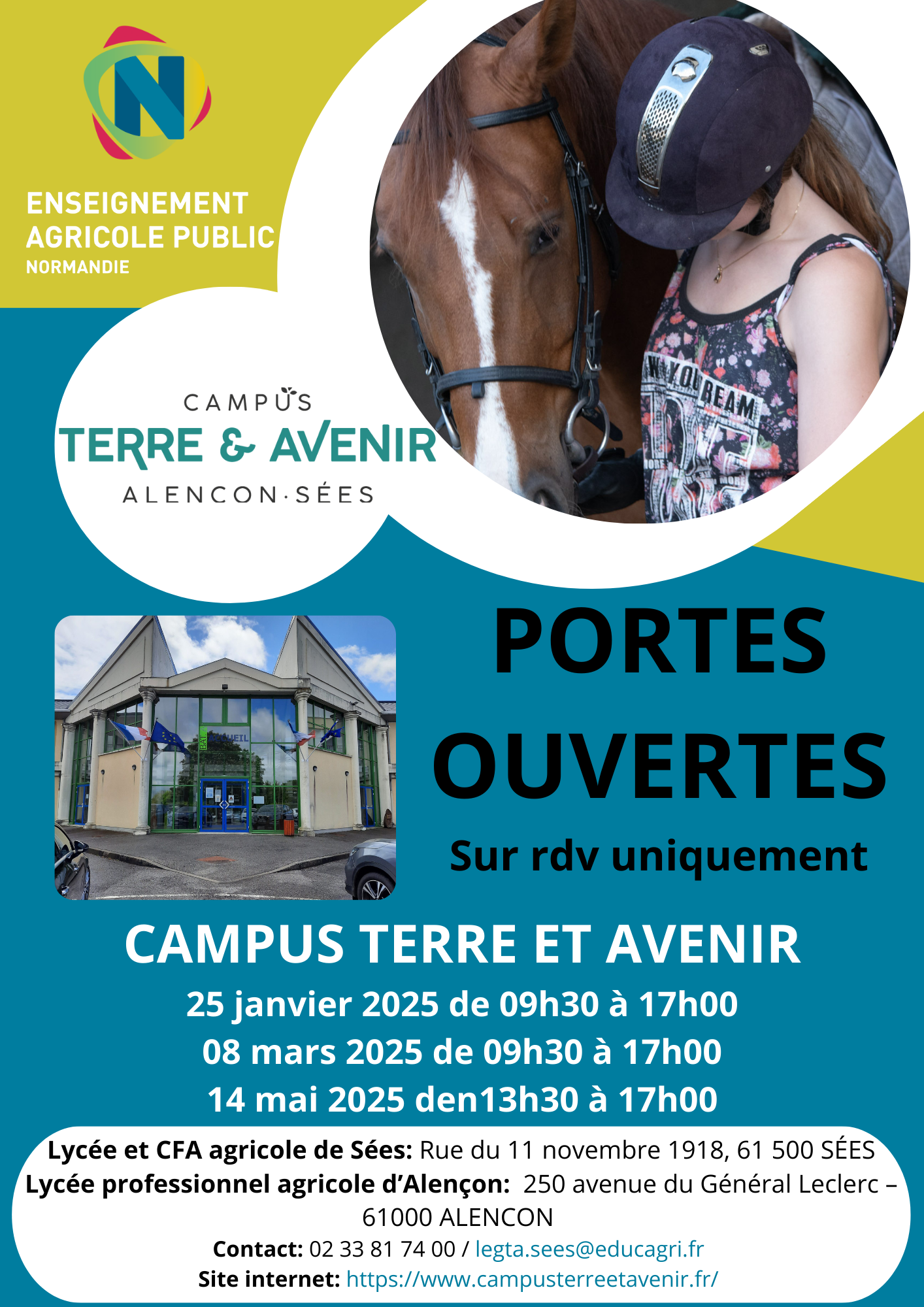 JOURNEE PORTES OUVERTES sur rendez-vous